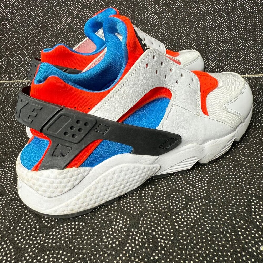 Nike Air Huarache Sneakers US 9 Red/White/Blue Athletic Shoes - Picture 4 of 9